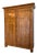 Antique Biedermeier Walnut Veneer Wardrobe For Sale