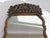Antique Farmhouse Dutch Walnut Scalloped Wall Mirror, 1800s For Sale - Image 9 of 10