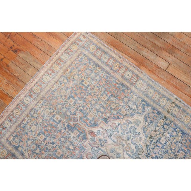 Early 20th Century Antique Zabihi Collection Persian Senneh Scatter Size Rug - 3'3" x 4'7" For Sale - Image 5 of 9