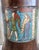 Metal Antique Egyptian Revival Bronze Cloisonne Floor Lamp For Sale - Image 7 of 13