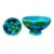 1960s Italian Modernist Ceramic Bowl & Ashtray Set | Rosenthal Netter Attributed | Series 238 For Sale