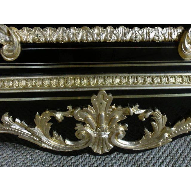 Antique Marquetry Inlaid Buffet For Sale - Image 5 of 12