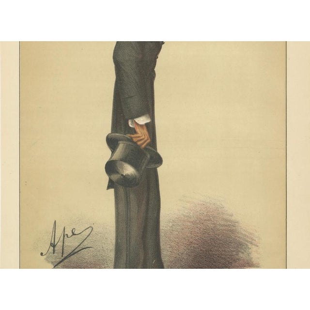 Victorian Diplomat Caricature, 1870, Paper For Sale - Image 3 of 10