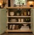 Sage Green Expandable Kitchen Island & Storage Cabinet – Custom Refinished by Artera For Sale In New York - Image 6 of 11
