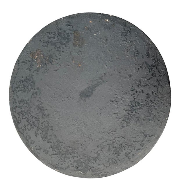 Wrought Iron Pedestal Table, France For Sale - Image 7 of 15