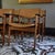 Mid-Century Modern Jens Risom Style Walnut Arm Chairs - Set 4 For Sale - Image 3 of 15