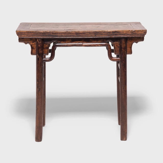Mid 19th Century Wine Table With Humpback Stretchers For Sale In Chicago - Image 6 of 7
