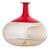 Red Vase by Tapio Wirkkala for Venini, 1990s For Sale