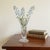 English Vintage Anna Hutte Bleikristall Lead Crystal Etched Rose Vase-Germany-Bud-Floral For Sale - Image 3 of 10