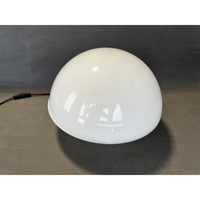 Vintage Mushroom Table Lamp by André Ricard for Metalarte, 1974 For Sale - Image 3 of 8