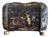 Chinese Export Black and Gilt Japanned Lacquer Melon Form Box For Sale