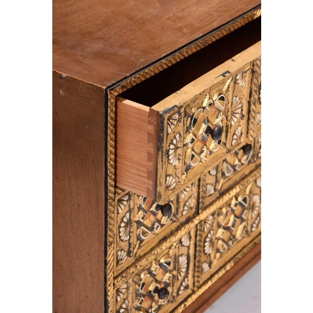 Mediterranean John Widdicomb Mediterranean Treasure Chest For Sale - Image 3 of 9
