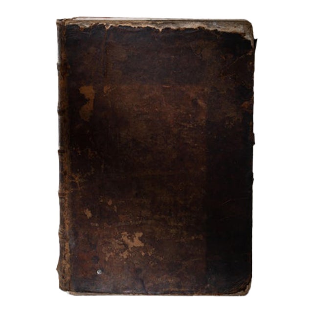 Early 20th Century France Chocolate Wood Book For Sale