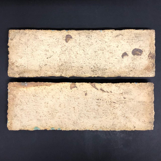 California Clay Products (CALCO), So. Gate, CA. 1923-1932 These 3-dimensional tiles depict a version of Mayan-influenced...