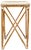 Bamboo & Rope Nautical / Beach Accent Table For Sale - Image 4 of 10