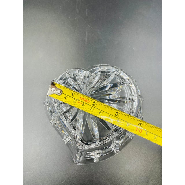 Late 20th Century Waterford Crystal Sweetheart Candy/Trinket Bowl For Sale - Image 9 of 12
