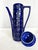 Vintage Portmeirion Totem Coffee Service in Deep Blue Ceramic by Susan Williams-Ellis, 1966, Set of 15 For Sale - Image 13 of 18