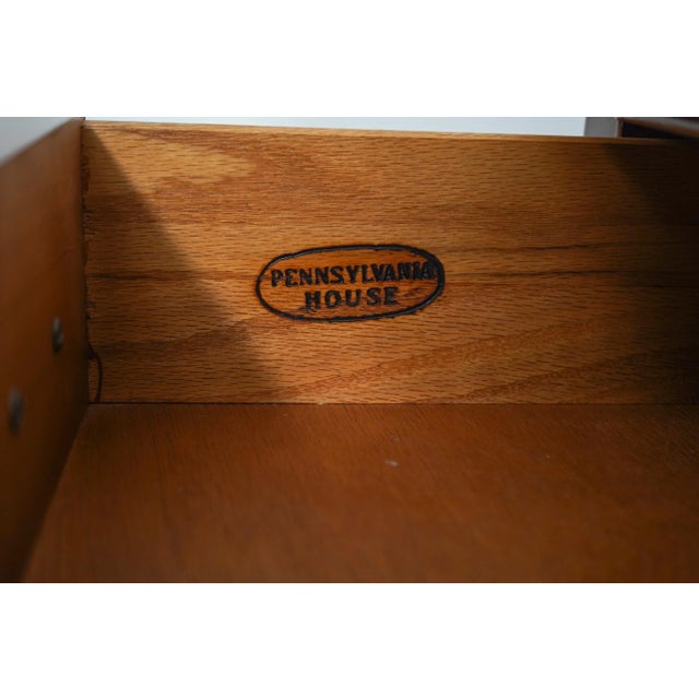 Pennsylvania House Blockfront Cherry Lowboy For Sale - Image 12 of 12