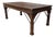 Indonesian Hand-Carved Teak Dining Table For Sale