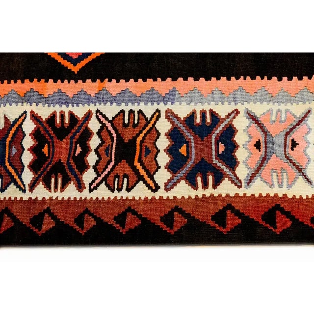 Early 20th Century Veramin Kilim Runner For Sale - Image 4 of 6
