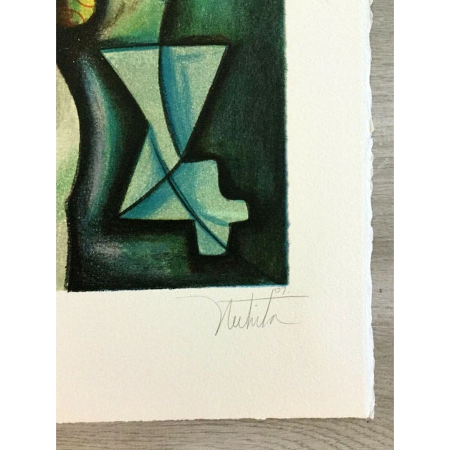 For your consideration is an incredible, unframed, hand signed lithograph by former child prodigy artist Alexandra...