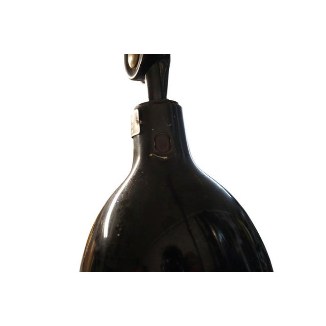 Black Vintage Industrial Articulated Wall Lamp, 1950s For Sale - Image 8 of 13