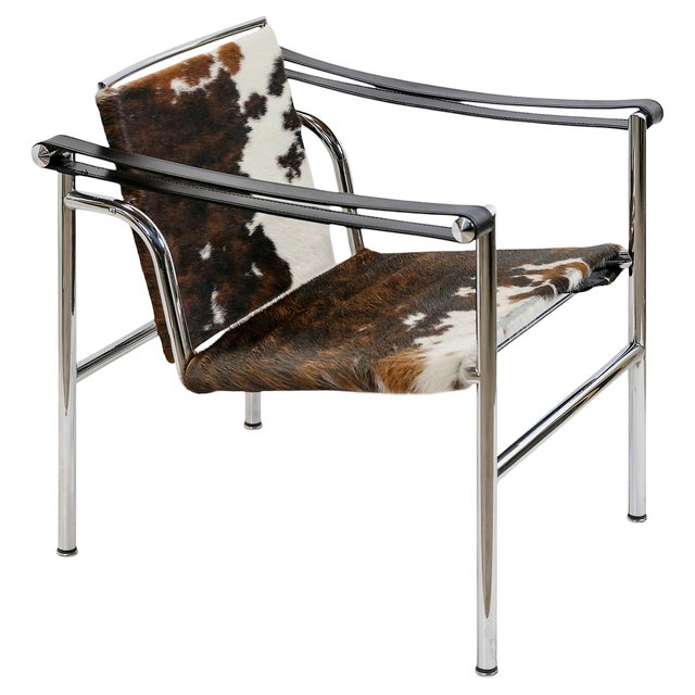 Mid-Century Modern Vintage LC1 Chair by Le Corbusier for Cassina For Sale - Image 3 of 10