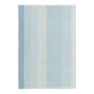 Dash & Albert by Annie Selke Shore Stripe Woven Cotton Rug, 8' 6" x 11' 6" For Sale
