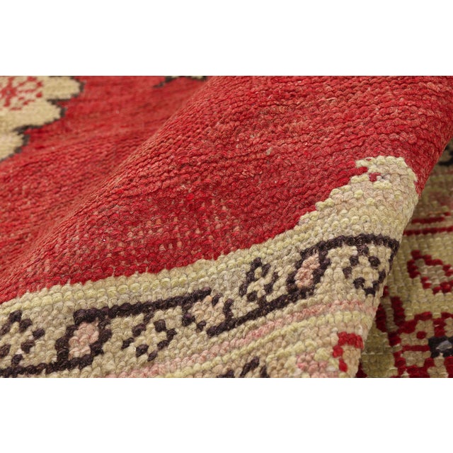 Antique Turkish Oushak Rug, 09'08 X 12'08 For Sale In Dallas - Image 6 of 10