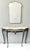 Mid-Century Modern Mid-Century Bronze Console Table with Portuguese Pink Marble Top, 1960s For Sale - Image 3 of 13