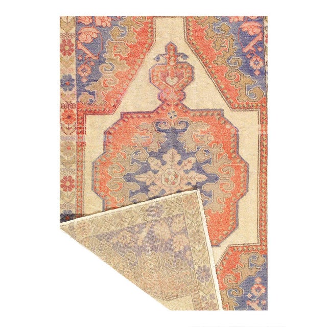 Traditional Pasargad DC Vintage Turkish Oushak Rug For Sale - Image 3 of 4