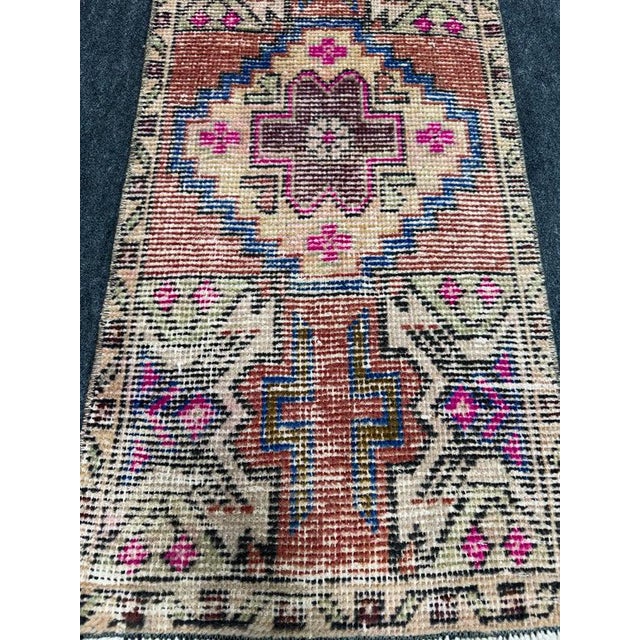 Contemporary Turkish Yastik Rug 1'5" x 3'1" For Sale - Image 3 of 5