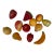 Mid-Century Alabaster Fruit - Set of 12 For Sale