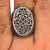Great Boho Victorian style sterling silver statement ring showcases a cut-out tang grass pattern. The intricate design...