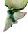 Ceramic Vintage Fitz and Floyd Hummingbird Hibiscus Flower Vase, 1987 F&f Hand Painted Porcelain For Sale - Image 7 of 11