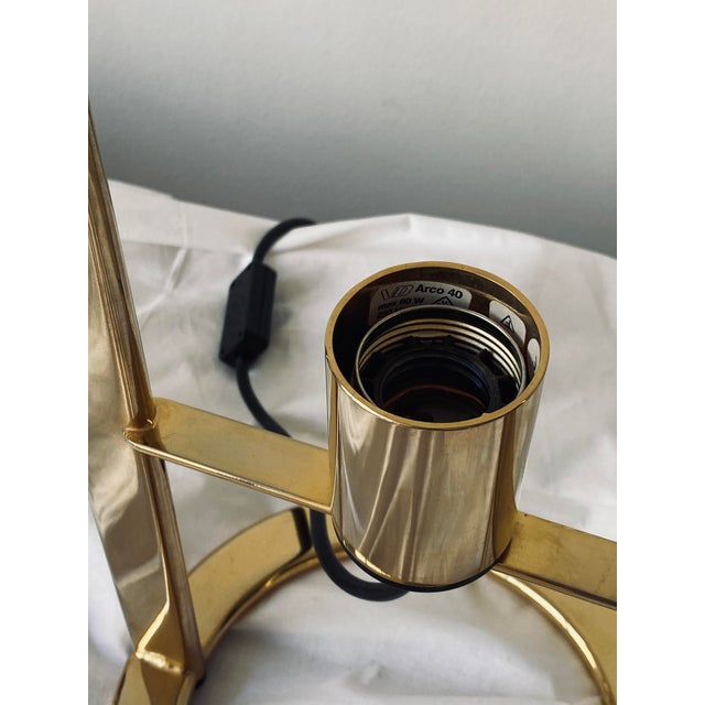 Golden Arco 40 Table Lamp from VD, Germany, Set of 2 For Sale - Image 14 of 15