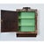 Metal Portuguese Wall Cabinet Made with 19th Century Door For Sale - Image 7 of 13