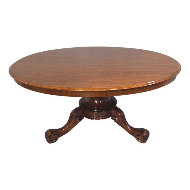 Victorian Oval Coffee Table, 1880 For Sale