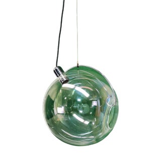 Spherical Glass Chandelier Mod. Sona Carlo Nason for Lumeform, 1973 For Sale