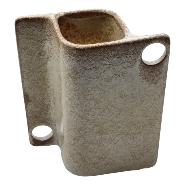 Vintage Italian Mod. 917 Ceramic Vase by Roberto Rigon for Bertoncello, 1960s For Sale