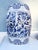Late 20th Century Vintage Blue & White Octagonal Chinese Garden Stool For Sale - Image 5 of 6