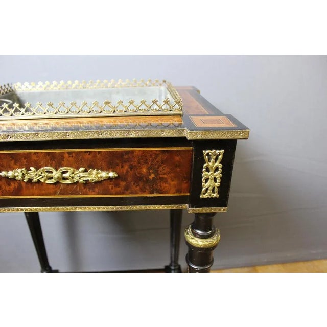 Napoleon III Planter in 19th Century Marquetry For Sale - Image 11 of 12