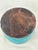 Ceramic Turquoise Ceramic Crock With Handles For Sale - Image 7 of 8