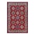 Southwestern Kazak Rustic Red/Beige Wool Rug - 4'1''x6'0'' For Sale