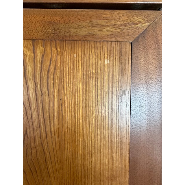 Wood Early 20th Century Chinese Wedding Storage Armoire and Trunk For Sale - Image 7 of 12