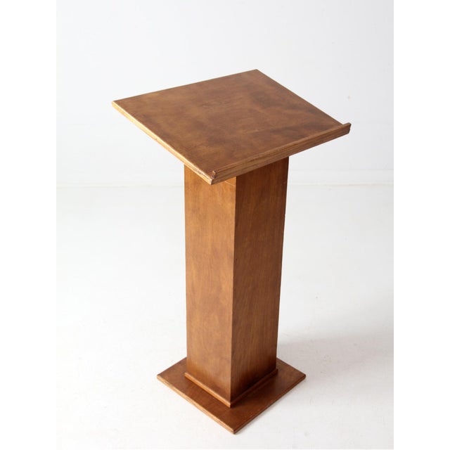Vintage Wooden Lectern For Sale - Image 10 of 10