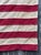Textile Real Vintage Betsy Ross American Revolutionary Flag 13 Stars Cotton 1976 With Beautiful Naturally Faded Patina and Wear. For Sale - Image 7 of 8