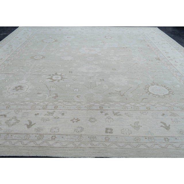 Turkish Oushak Runner Rug 3'9" x 15'3" #17162 Explore a curated collection of hallway runners, wool rugs, and handmade...