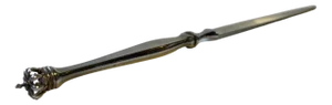 Danish Crown Letter Opener in Sterling Silver, 1930s