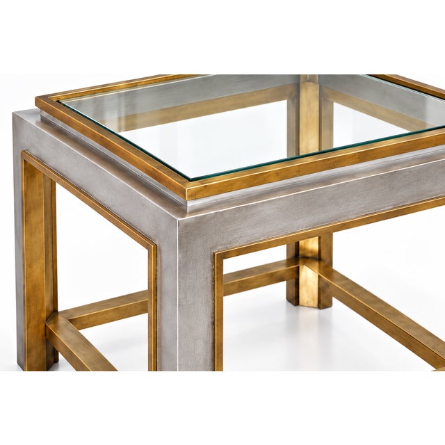 Contemporary Oliver Side Tables by Lilian August, Set of 2 For Sale - Image 3 of 5